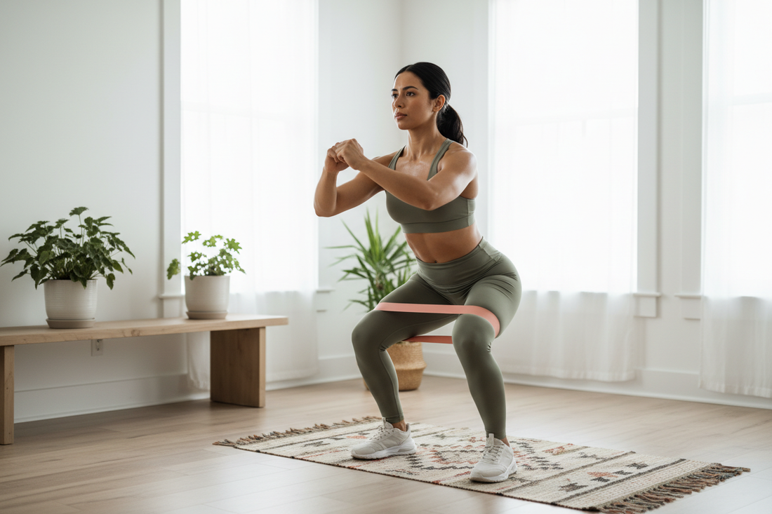 5 Ejercicios con Bandas Elásticas para Tonificar tu Cuerpo en Casa