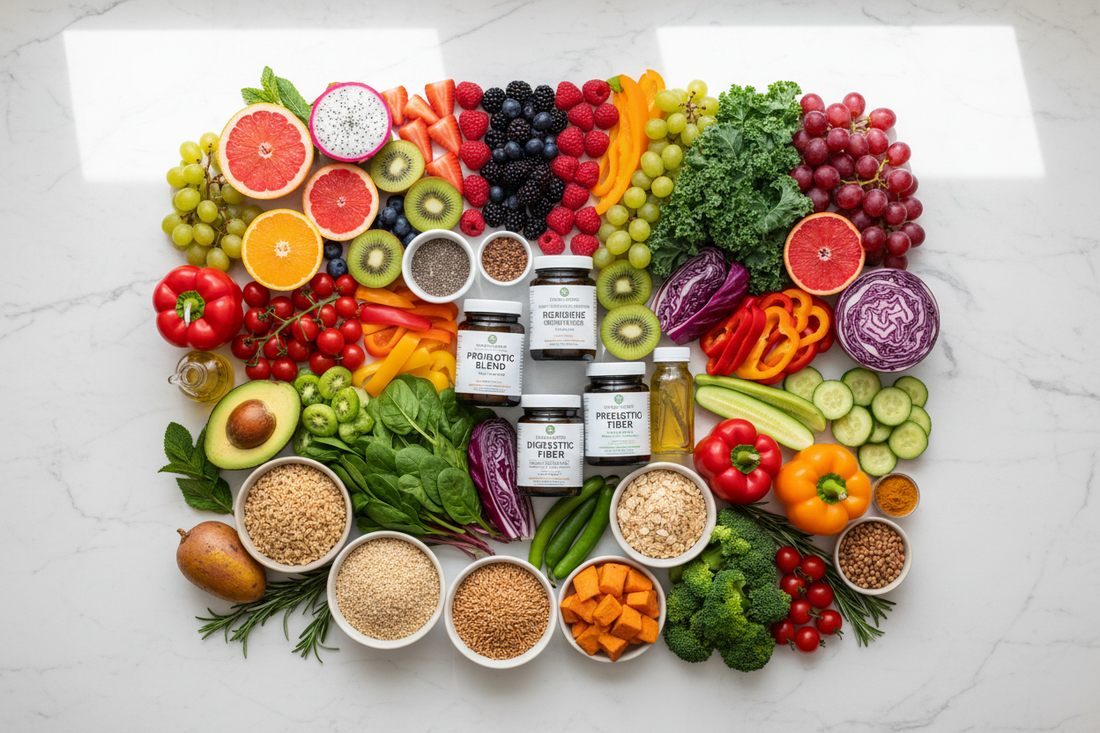 Cómo Mejorar tu Digestión Naturalmente con Enzimas y Probióticos