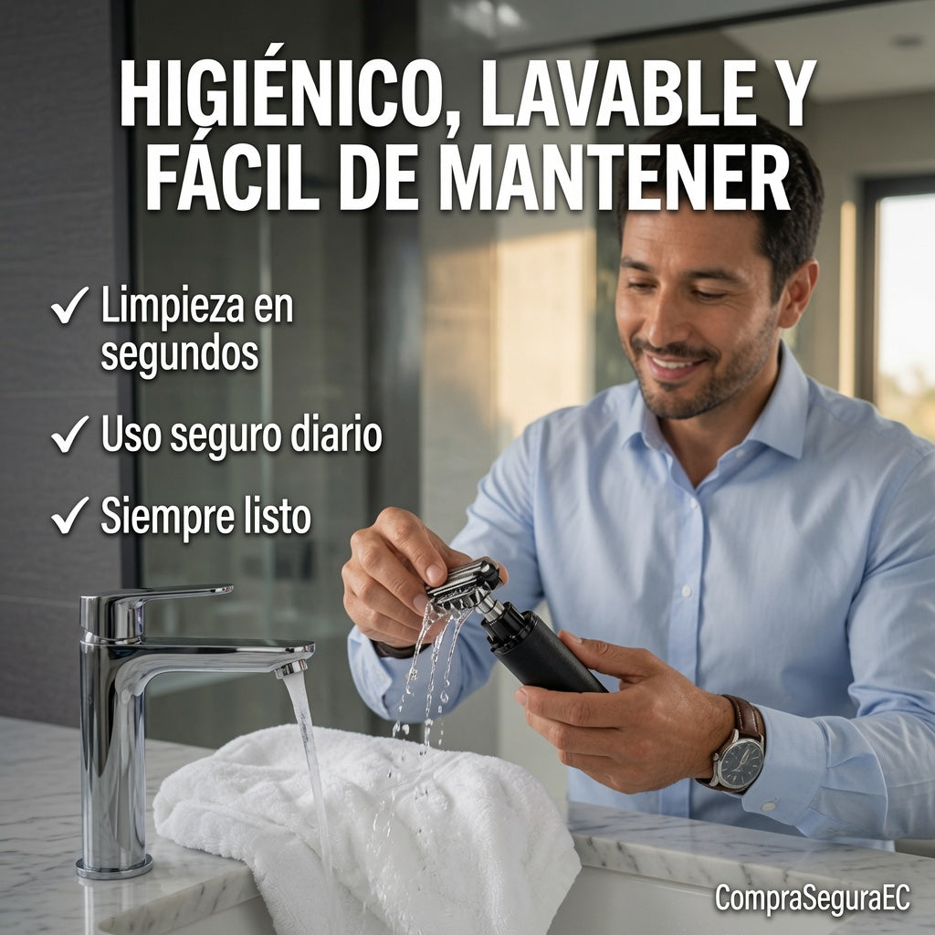 Recortadora de Vello Nasal Pro – Corte Preciso, Indoloro e Higiénico